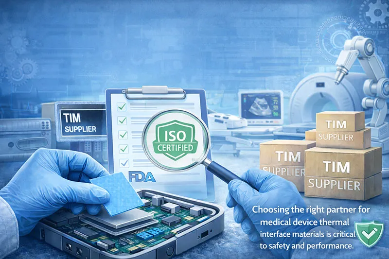 how to choose Thermal interface material supplier for medical equipment